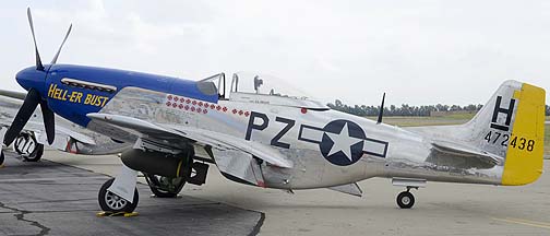 North American P-51D Mustang N7551T Hell-er Bust, May 14, 2011